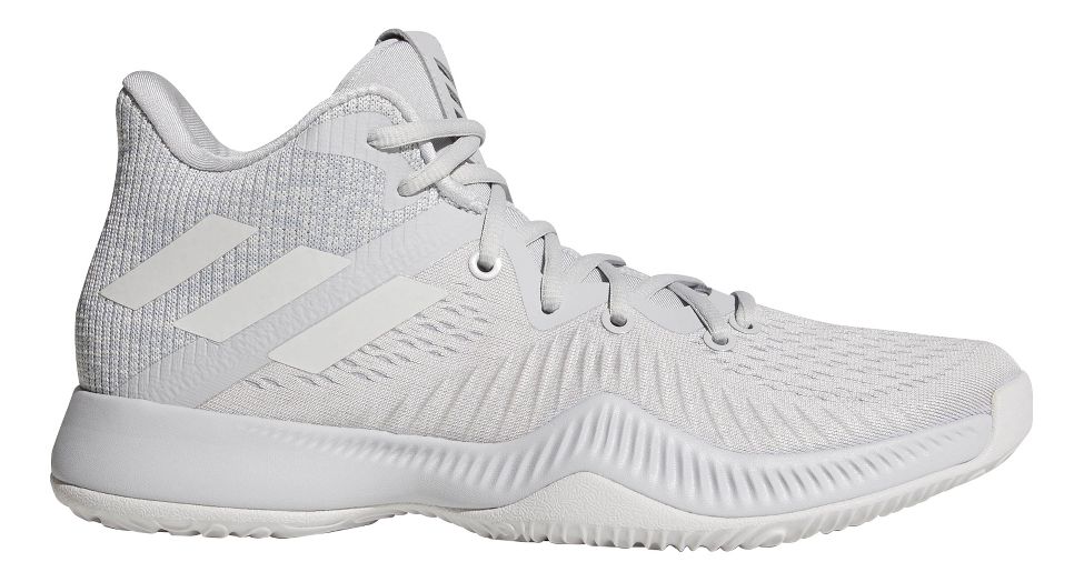 Mens adidas Mad Bounce Court Shoe - Grey/White 10.5